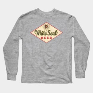 White Seal Beer Retro Defunct Breweriana Long Sleeve T-Shirt